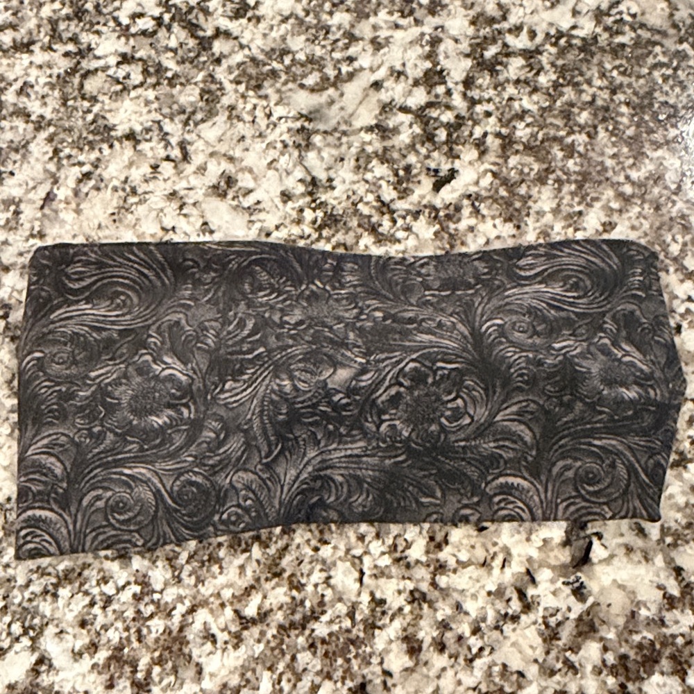 Black and Gray Headband